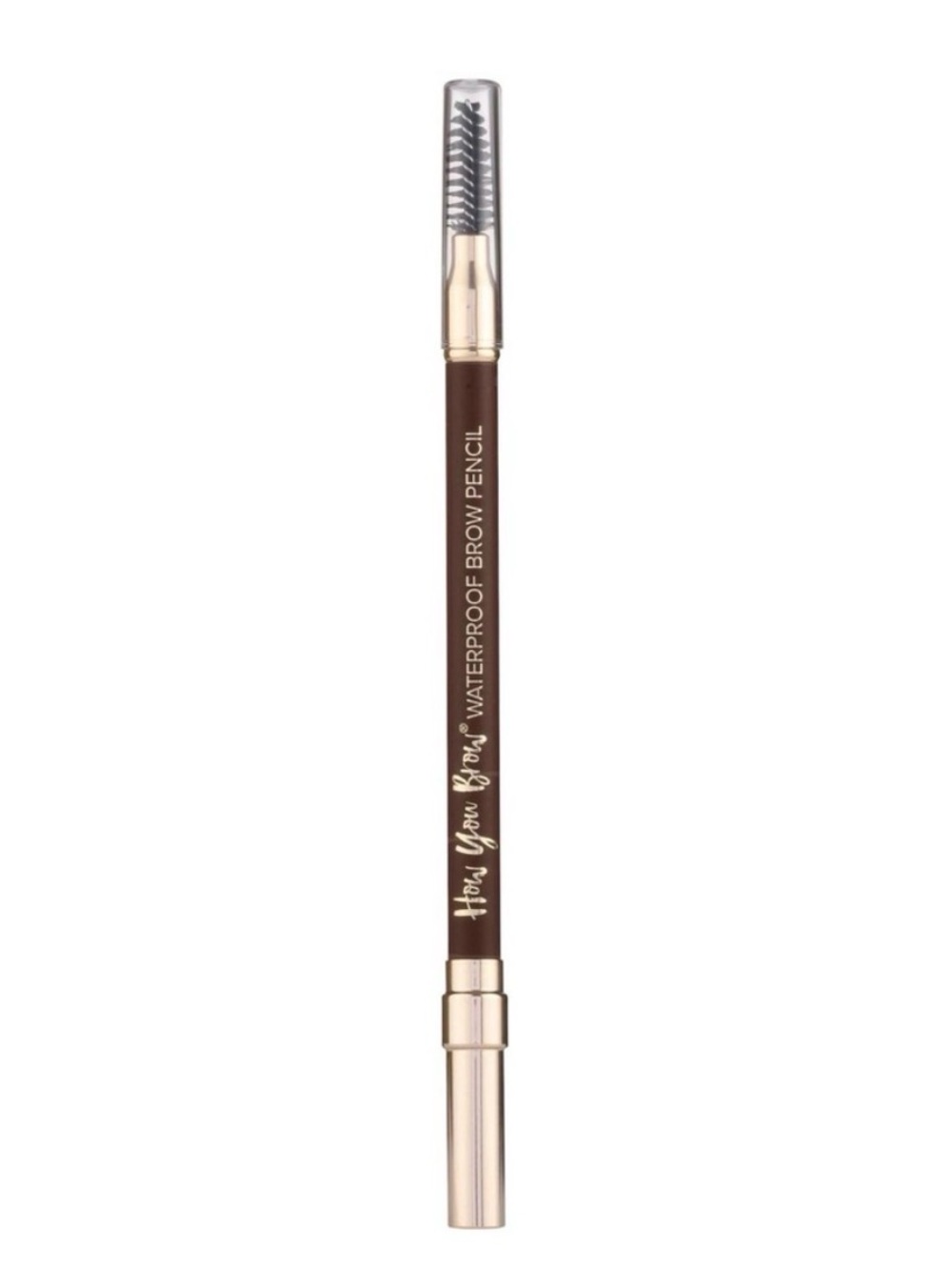 Belle Beauty Waterproof Brow Pencil in Dark Brown with Spoolie